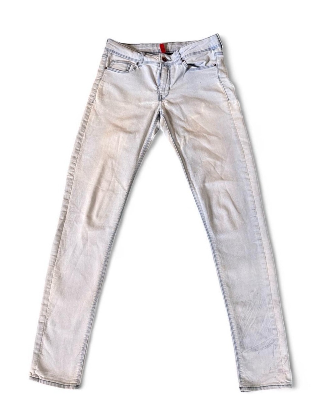 Light Wash Skinny Jeans Size 8 Denim
